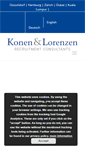 Mobile Screenshot of konen-lorenzen.com